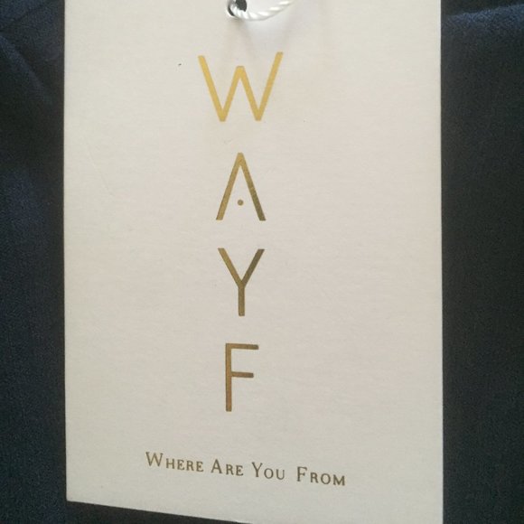 WAYF Blue Deep V-Neck BodyCon Long Sleeve Dress S - Picture 8 of 11